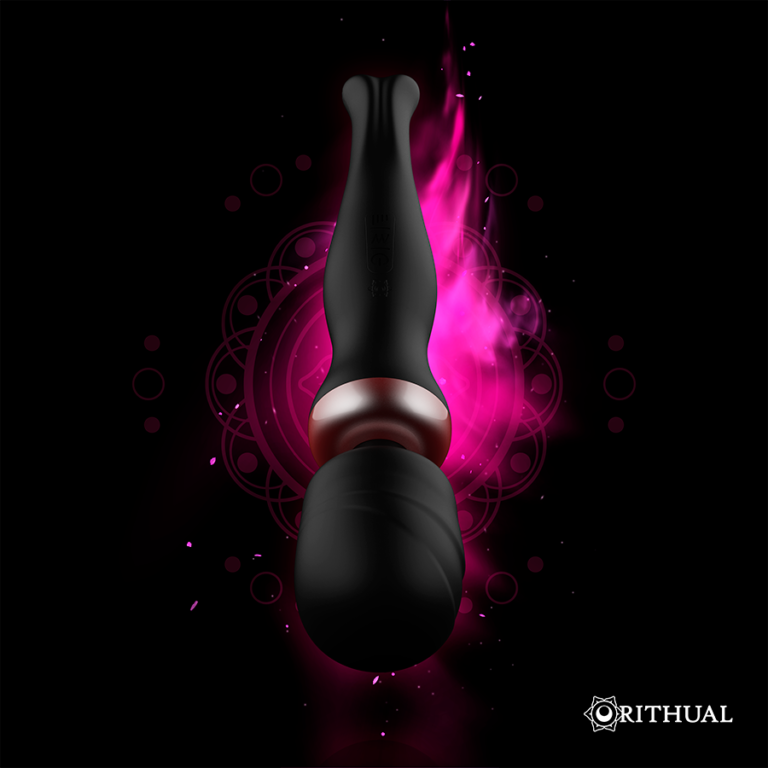 Baguette akasha puissante rechargeable 2.0 noire — RITHUAL, vue 7