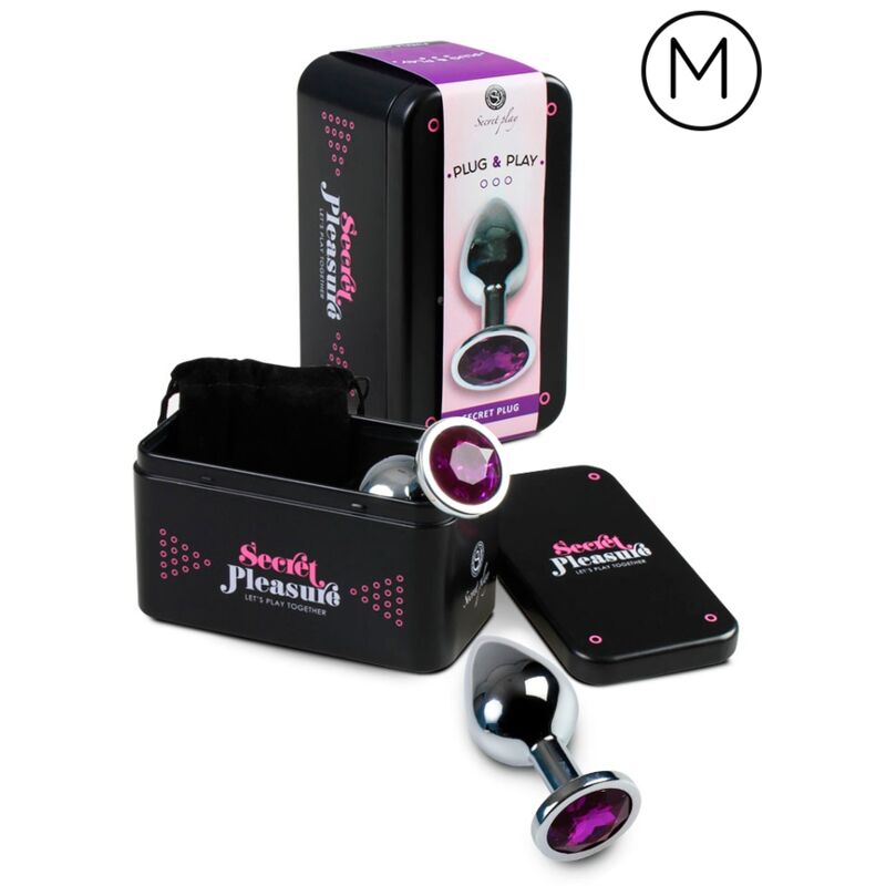 Plug anal lila M — SECRETPLAY, vue 2