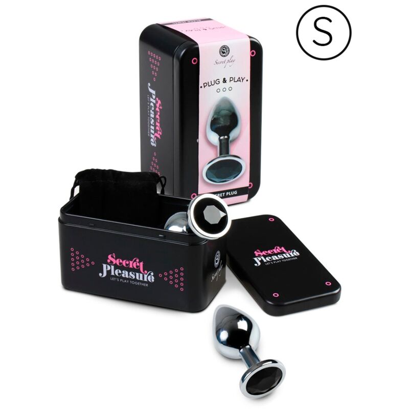 Plug anal noir S — SECRETPLAY, vue 2