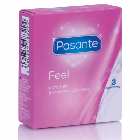 Préservatifs sensibles ultra mince 3 unités — PASANTE