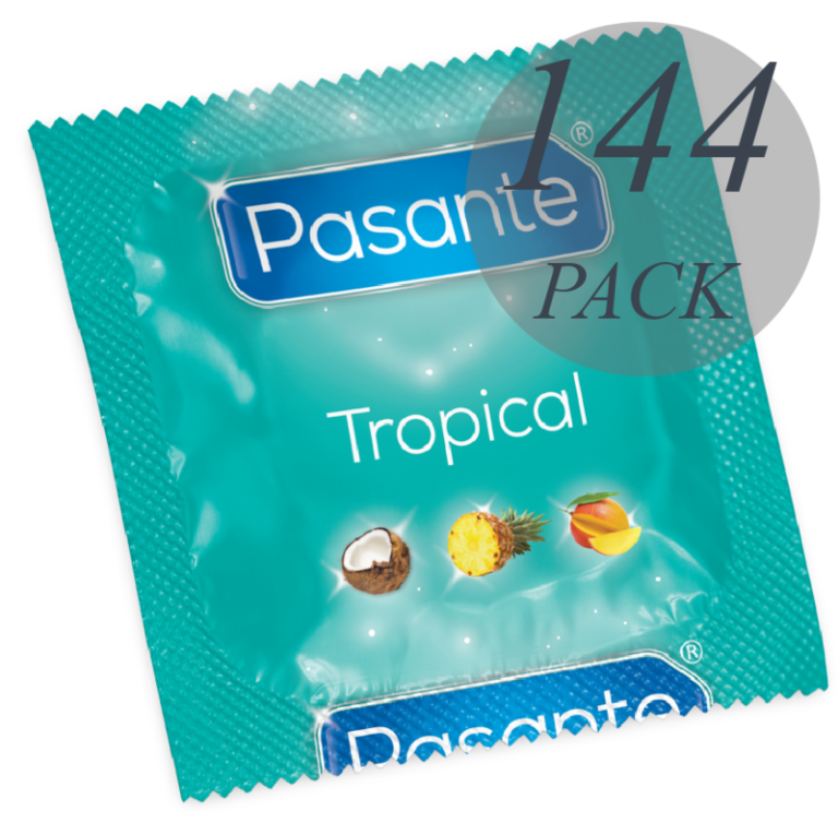 Les préservatifs saveurs tropicales 144 unités — PASANTE, vue 2