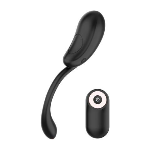 Oeuf vibrant télécommande rechargeable noir/or — COQUETTE CHIC DESIRE