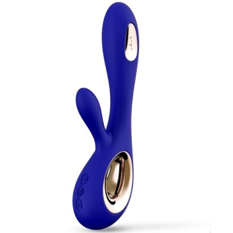Soraya wave vibrateur rabbit bleu nuit — LELO
