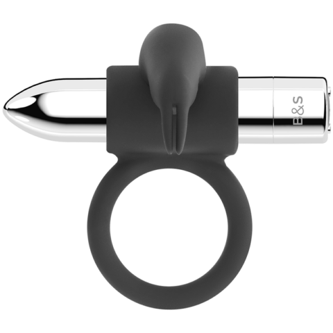 Bague rechargeable burton 10 modes de vibration — BLACK&SILVER