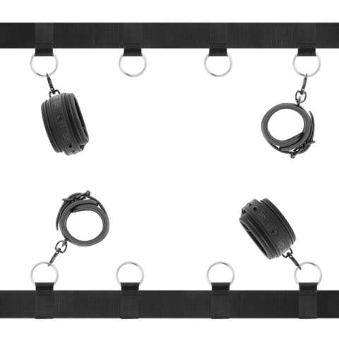 Ensemble de liens de LIT de luxe avec doublure en noprène — FETISH SUBMISSIVE