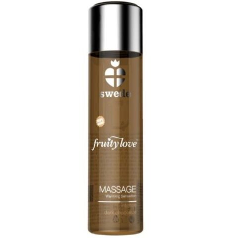 Fruity love effet chauffant huile de massage chocolat noir intense 60 ML — SWEDE