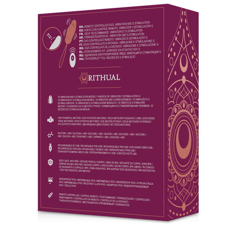 Priya EGG télécommande g-spot + vibration — RITHUAL, vue 7