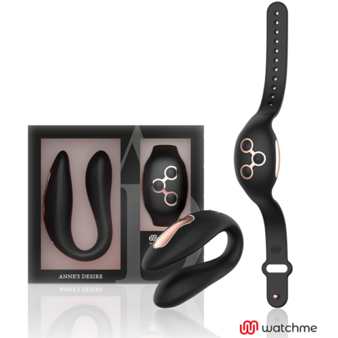Dual pleasure tecnolog a watchme noir/or — ANNE'S DESIRE