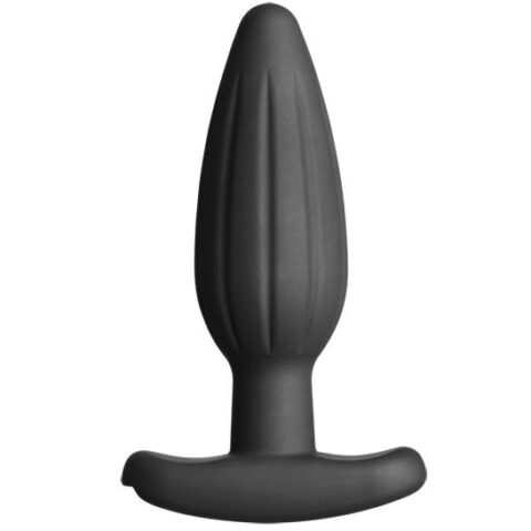 Silicone noir rocker buttt plug moyen