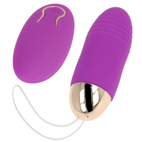 ŒUF vibrant télécommande 10 vitesses violet
