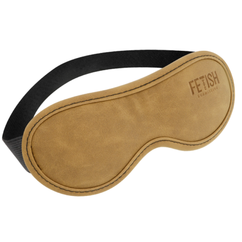 Masque en cuir vegan avec doublure en néoprène — FETISH SUBMISSIVE ORIGIN