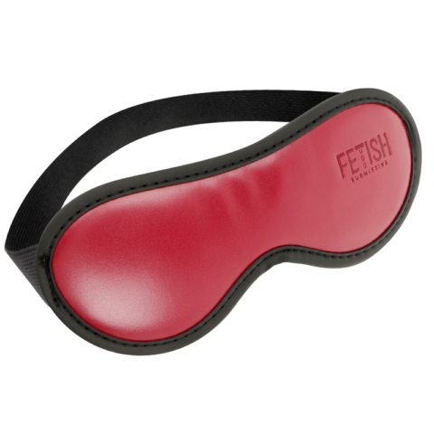 Masque en cuir végan avec doublure en néoprène — FETISH SUBMISSIVE DARK ROOM