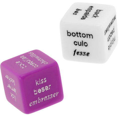 JEU de dés érotiques ES/FR/EN — COVERME