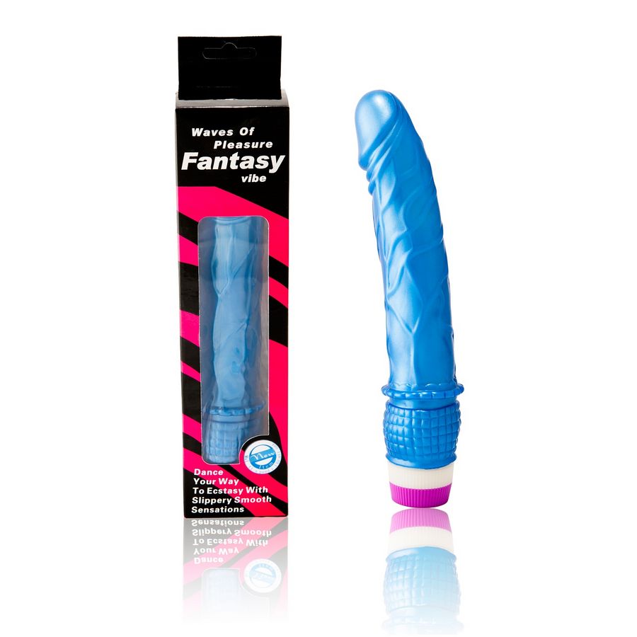 Vibrateur vagues de plaisir 23 CM bleu — BAILE, vue 2