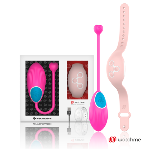 Télécommande watchme technologie oeuf fuchsia / rose