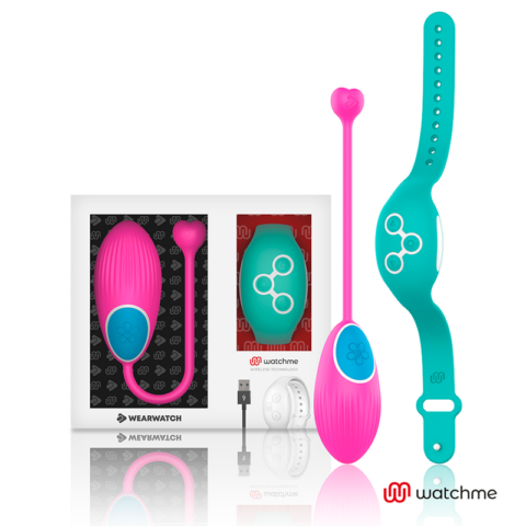 Watchme technologie télécommande ŒUF fuchsia / EAU de MER