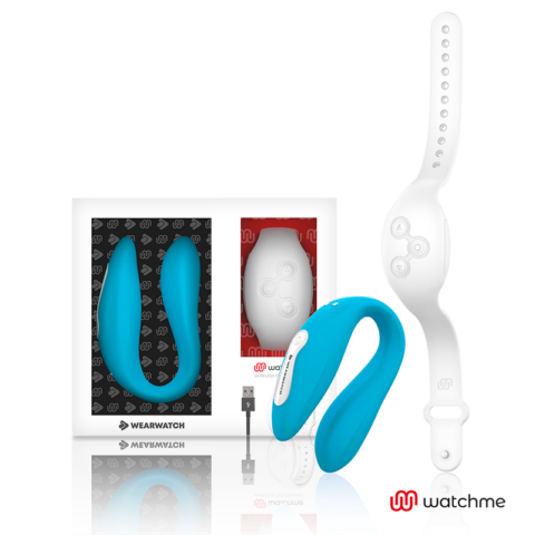 Watchme vibrateur double technologie indigo/neige — WEARWATCH