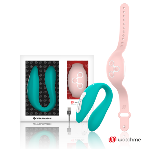 Watchme vibrateur double technologie EAU de MER / rose