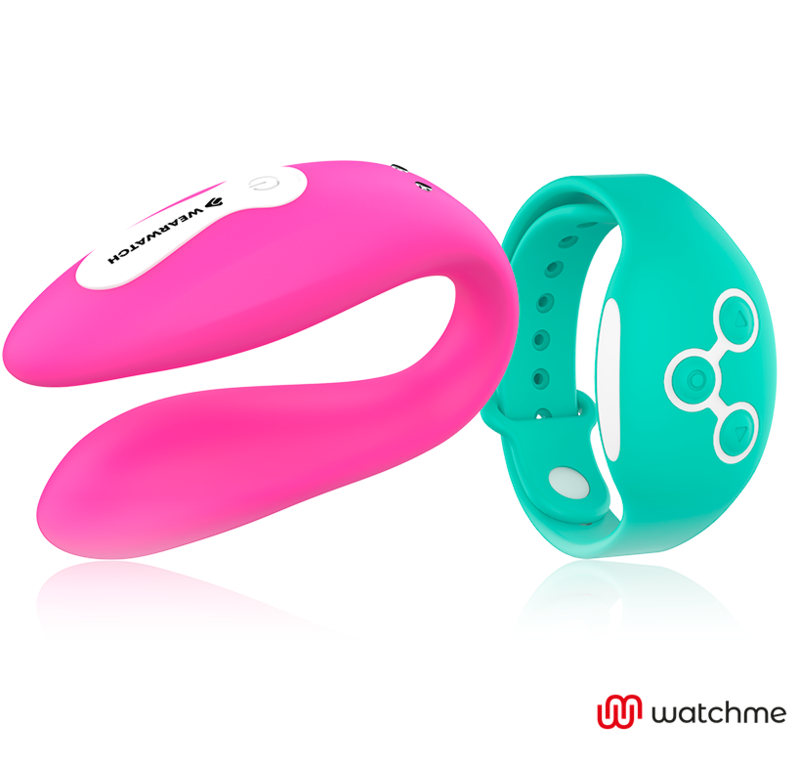 Vibrateur watchme double technologie fuchsia / EAU de MER — WEARWATCH, vue 2