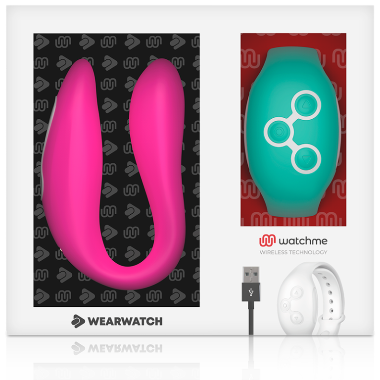 Vibrateur watchme double technologie fuchsia / EAU de MER — WEARWATCH, vue 6
