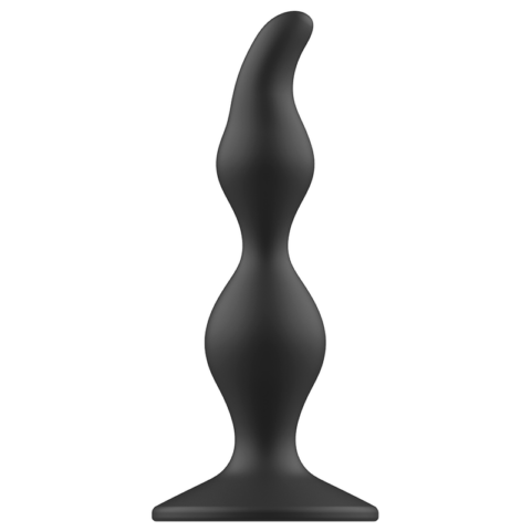 Plug sexuel anal 12 CM noir — ADDICTED TOYS