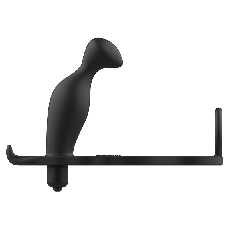 Plug anal avec anneau en silicone noir 12 CM — ADDICTED TOYS, vue 3