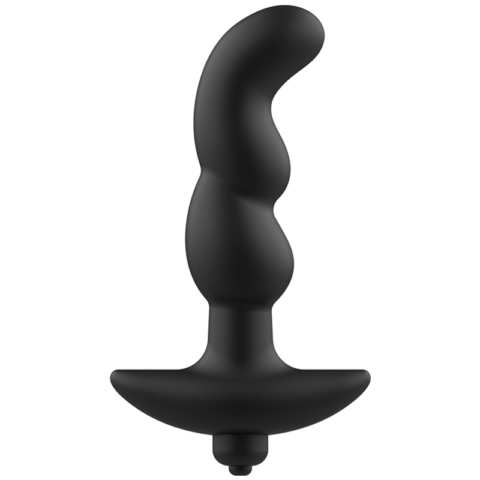 Masseur anal avec vibration noire modèle 2 — ADDICTED TOYS