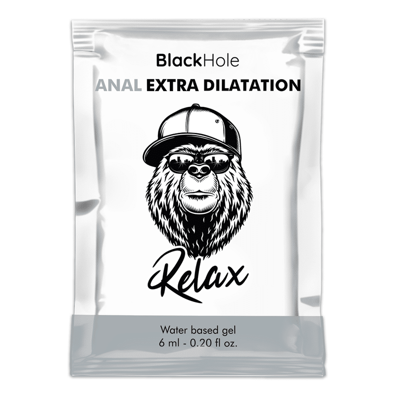Gel à base d'eau extra dilatation 6 ML dose unique — BLACK HOLE