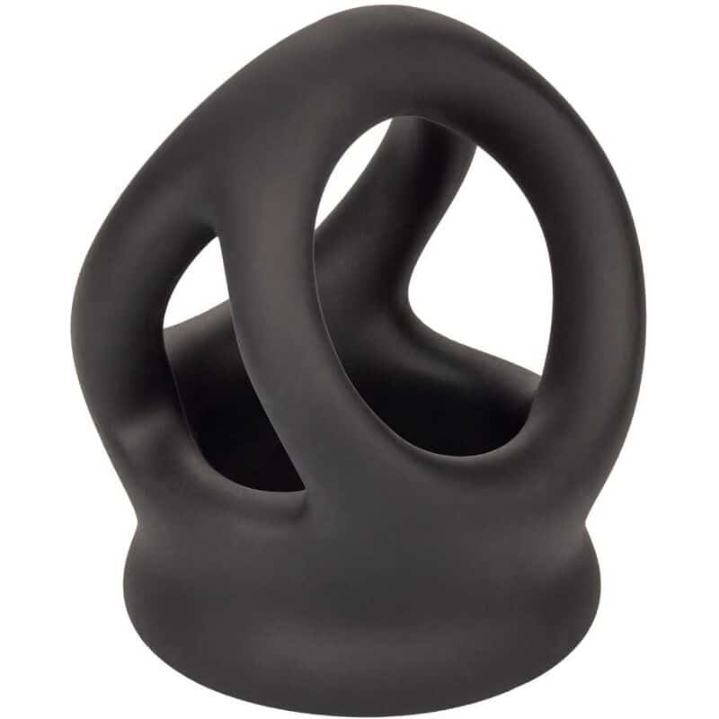 Alpha bague dual cage noir — CALEXOTICS, vue 4
