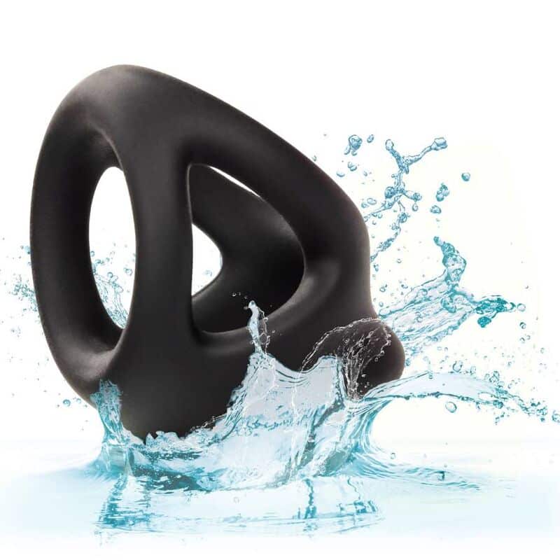 Alpha bague dual cage noir — CALEXOTICS, vue 10
