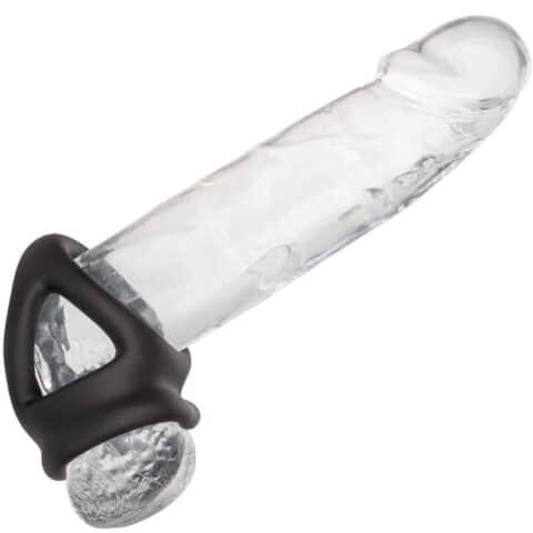 Alpha bague dual cage noir — CALEXOTICS