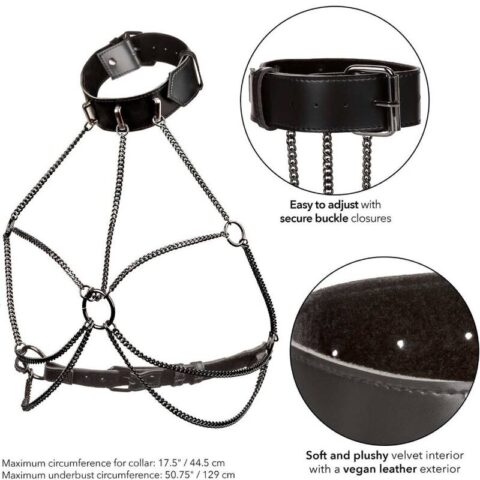 Euphoria harnais collier multi chaînes taille plus