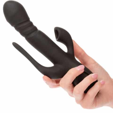 Vibrateur triple euphoria noir — CALEXOTICS