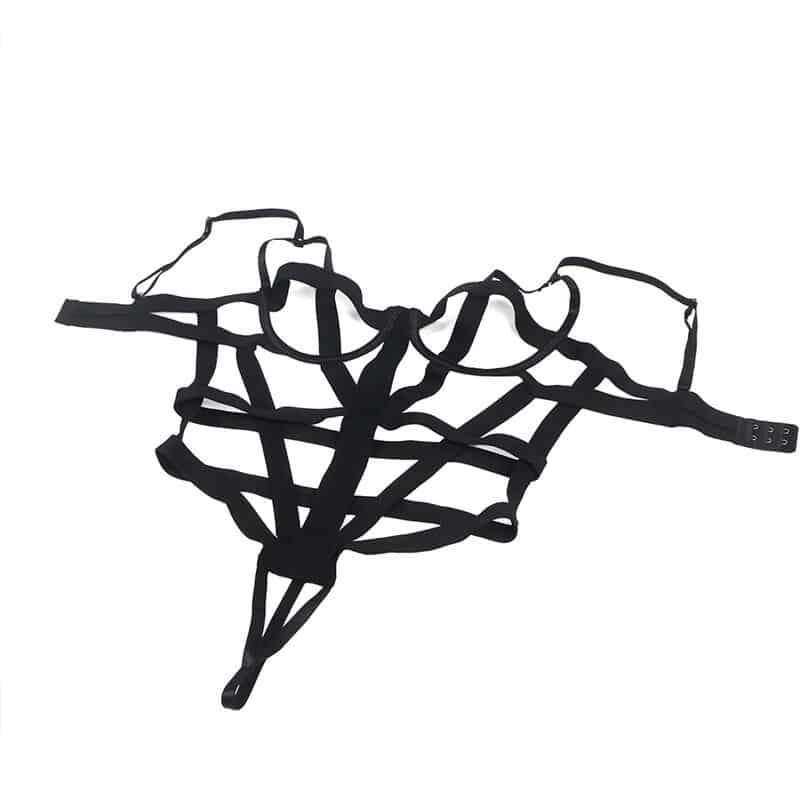 Body sexy découpes noir L/XL — SUBBLIME, vue 5