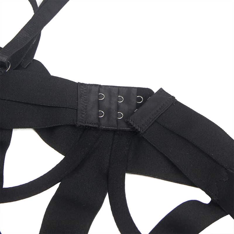 Body sexy découpes noir L/XL — SUBBLIME, vue 7