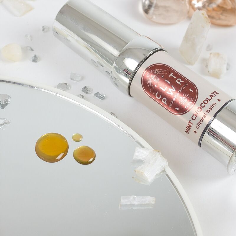 Clit PWR baume clitoris menthe chocolat — SECRET PLAY, vue 3