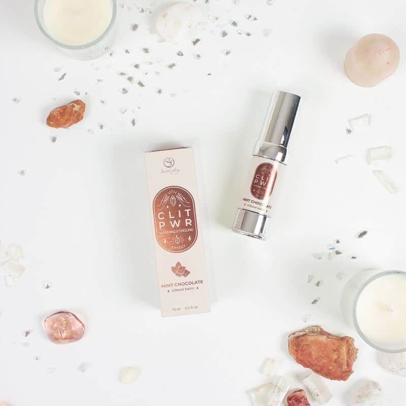 Clit PWR baume clitoris menthe chocolat — SECRET PLAY, vue 4