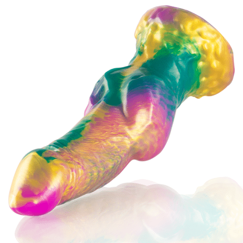 Gode iris avec testicules arc-en-ciel de plaisir — EPIC, vue 4