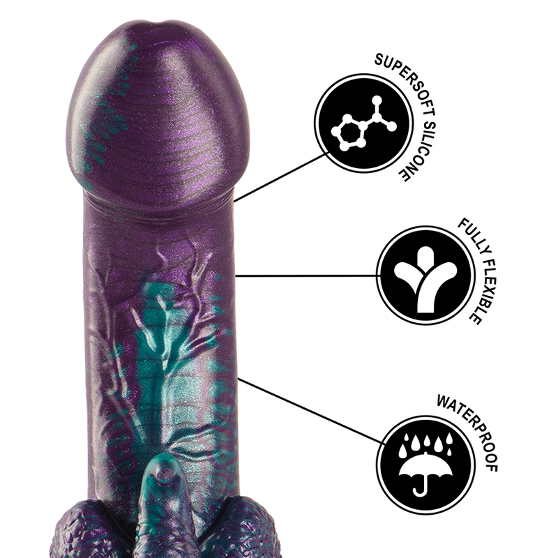 Gode basilic double plaisir écailleux petite taille — EPIC, vue 7