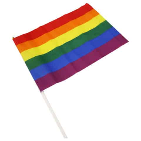 Grand fanion drapeau lgbt