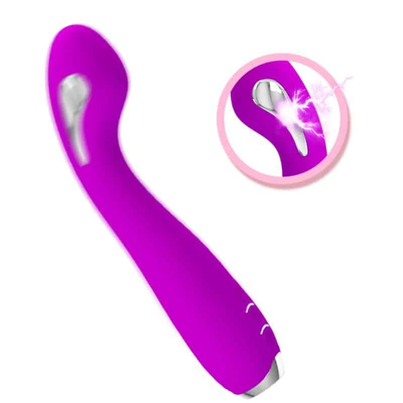 Vibrateur électrochoc rechargeable hector-imperméable violet — PRETTY LOVE, vue 4