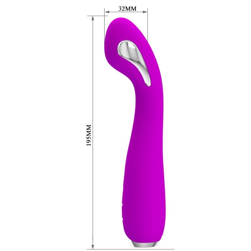 Vibrateur électrochoc rechargeable hector-imperméable violet — PRETTY LOVE, vue 5
