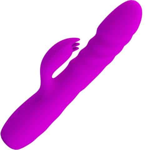 Vibrateur lapin rechargeable melanie violet — PRETTY LOVE