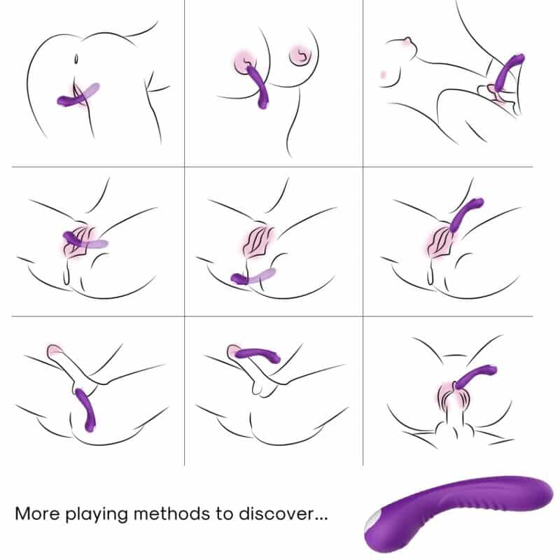 Vibrateur legend silicone violet — ARMONY, vue 2