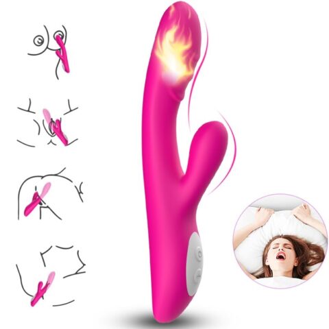 Vibrateur spark effet chaleur fuchsia — ARMONY