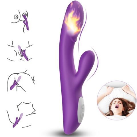 Vibrateur spark effet chaleur violet — ARMONY