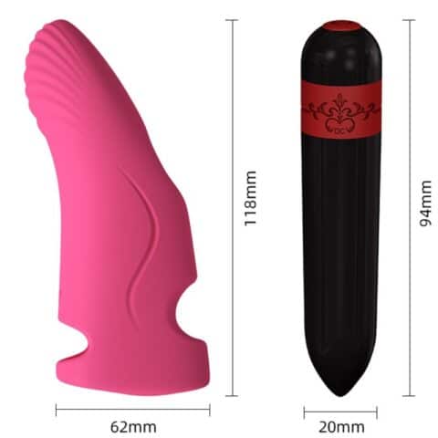 Aurora vibrateur doigt fuchsia — ARMONY
