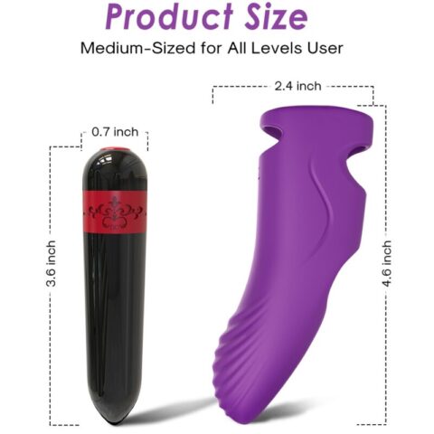 Aurora vibrateur doigt violet — ARMONY