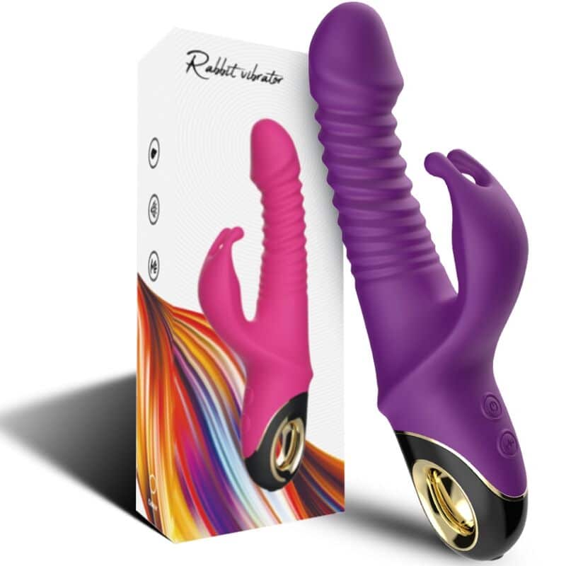 Zing gode vibrateur lapin violet — ARMONY, vue 5