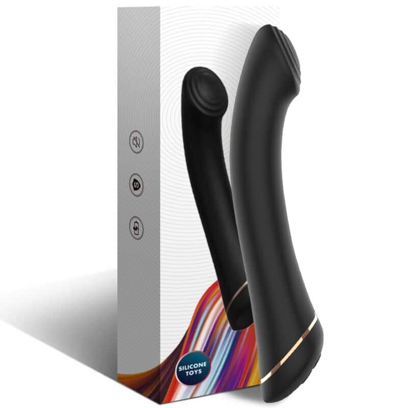 Vibrateur falt head silicone noir — ARMONY, vue 4